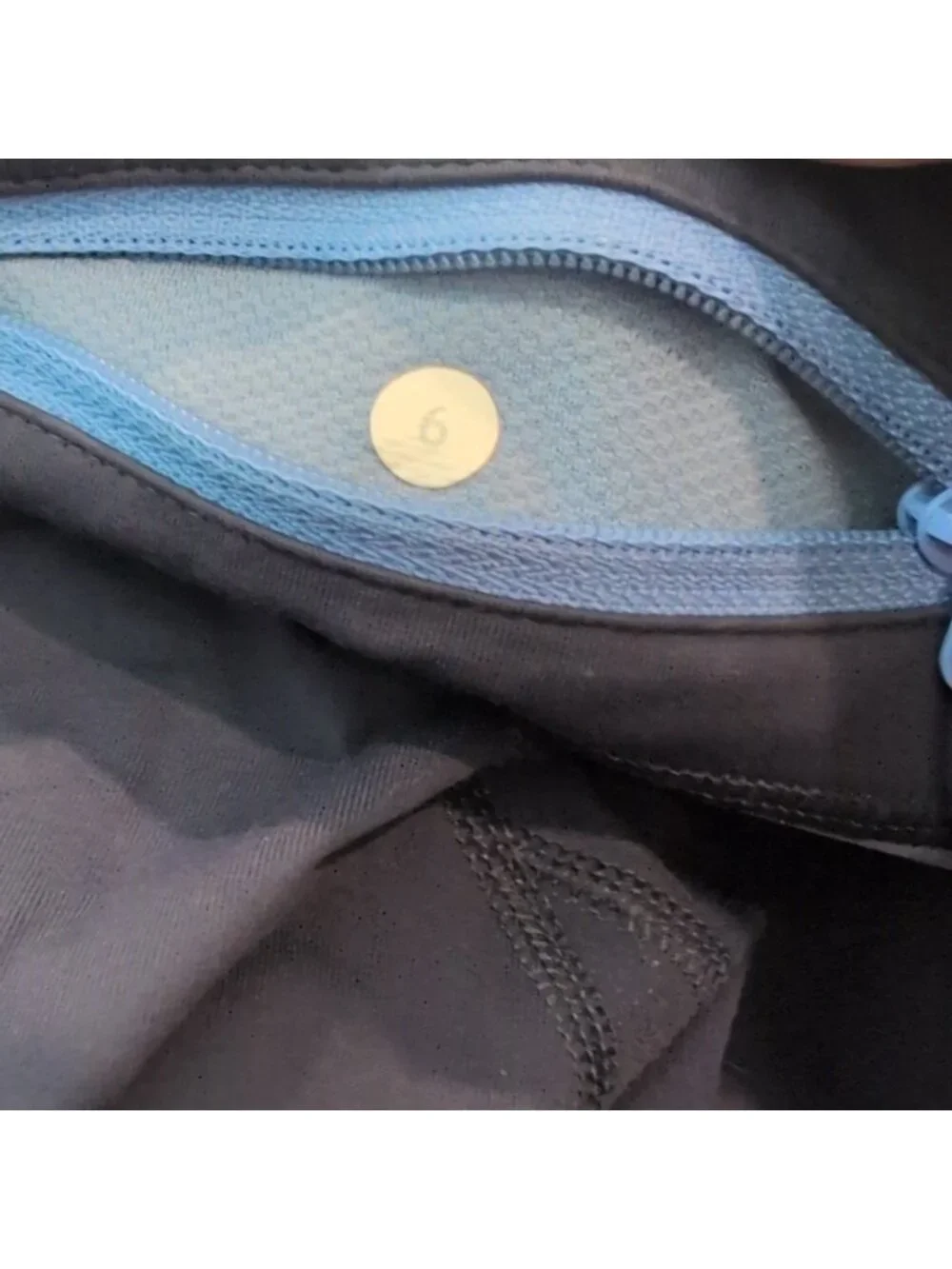 Lululemon Run: Inspire Crop II Cadet Blue / Lullaby